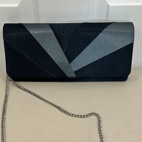 Giani Bernini Satin Matinee Flap Clutch - Picture 1 of 8